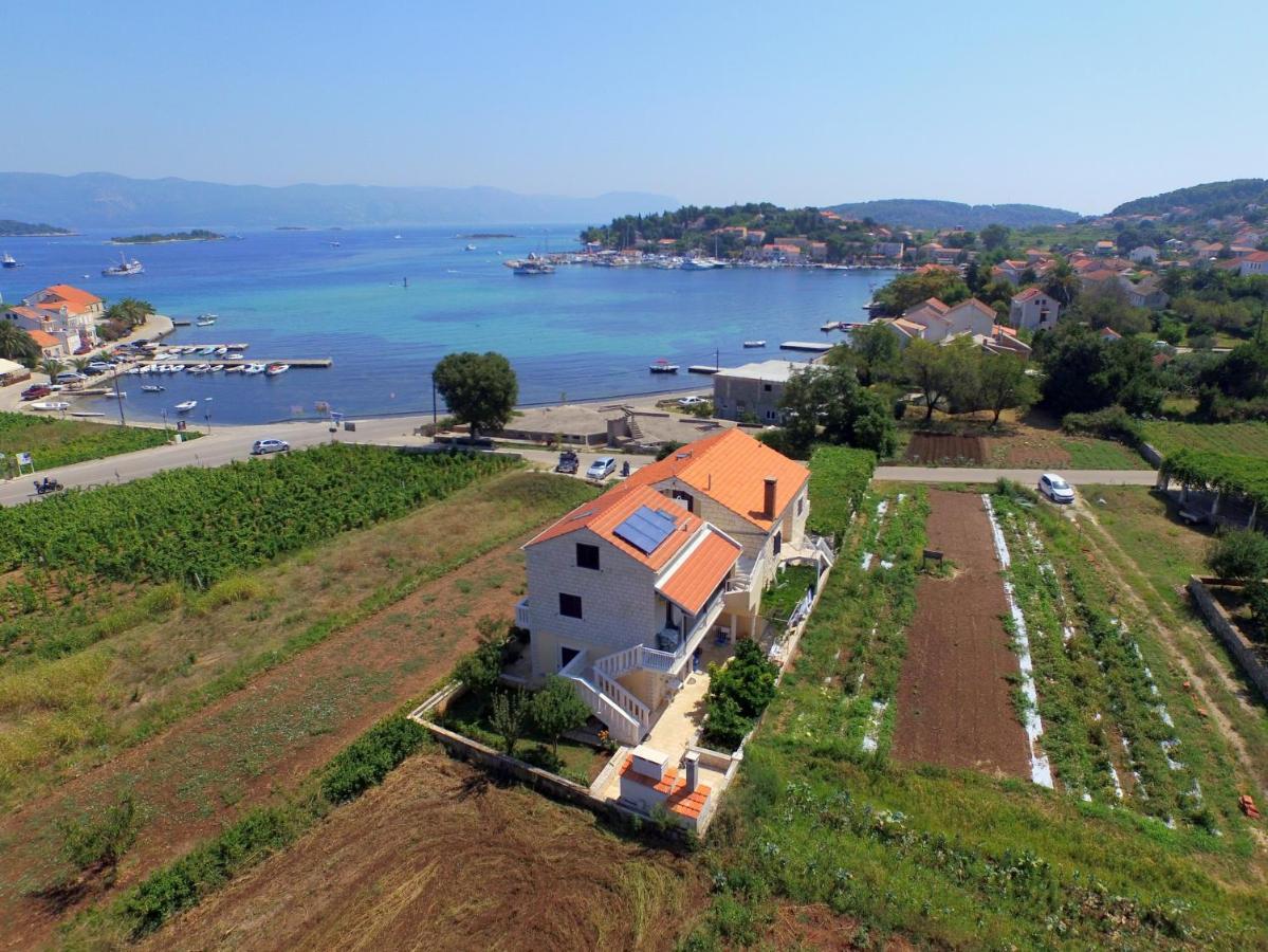 Apartmani Fides Lumbarda Exterior foto